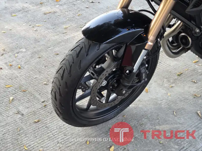 HONDA CB500F สีดำดุ 2022 ดิสหน้าคู่ LEDตัวใหม่