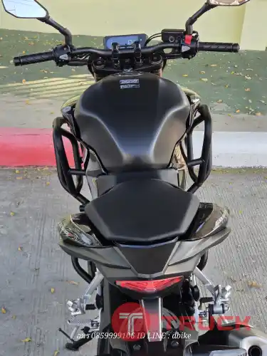 HONDA CB500F สีดำดุ 2022 ดิสหน้าคู่ LEDตัวใหม่