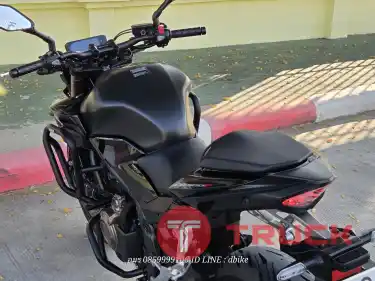 HONDA CB500F สีดำดุ 2022 ดิสหน้าคู่ LEDตัวใหม่