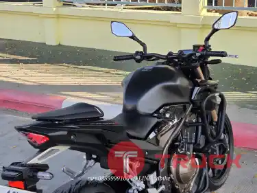 HONDA CB500F สีดำดุ 2022 ดิสหน้าคู่ LEDตัวใหม่