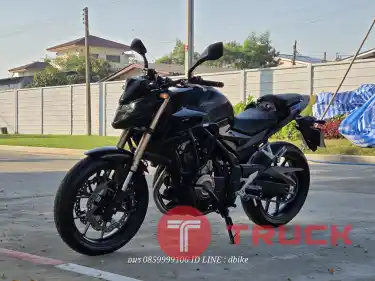 HONDA CB500F สีดำดุ 2022 ดิสหน้าคู่ LEDตัวใหม่