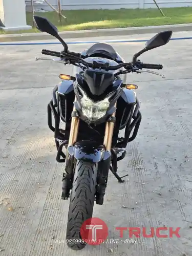 HONDA CB500F สีดำดุ 2022 ดิสหน้าคู่ LEDตัวใหม่