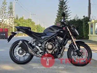HONDA CB500F สีดำดุ 2022 ดิสหน้าคู่ LEDตัวใหม่