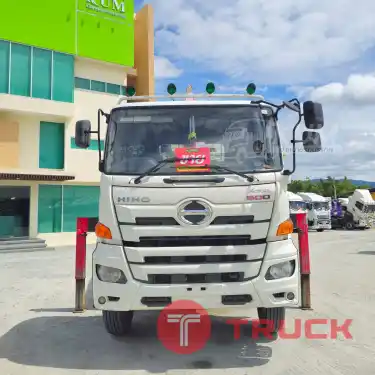 สิบล้อหัวลากติดเครน HINO FM1A 344 แรง ปี 62