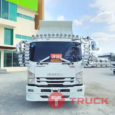 ช่วยดาวน์ 6 หกล้อดั้มพ์ ISUZU FRR 210 แรงม้า ปี 64 คันนี้วิ่งหิน ดิน ทราย ลุยได้ทุกงาน