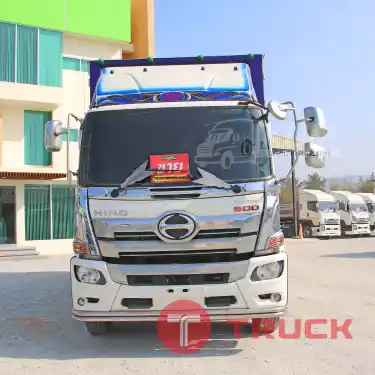 ดอกเบี้ยเริ่มต้น 2.99 สิบล้อตู้สิบบาน HINO FL 260 แรง ปี 64