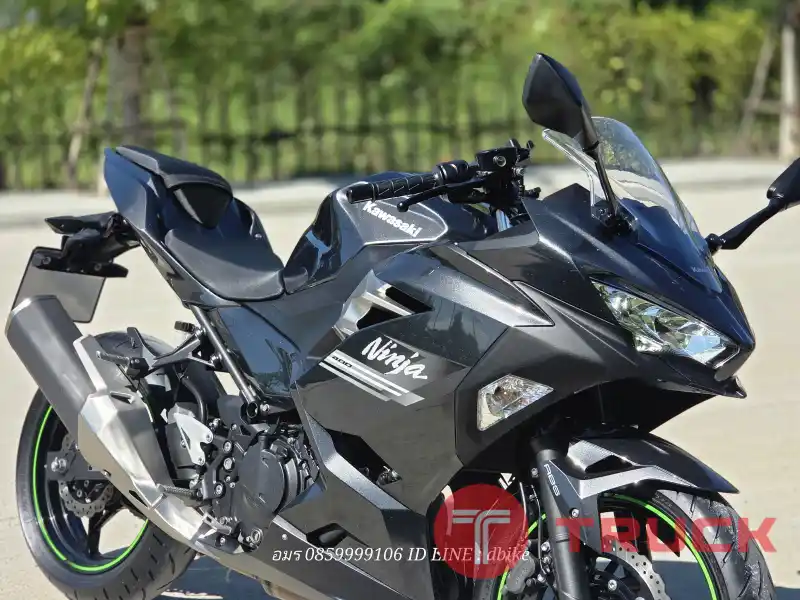 kawasaki ninja400 ปี2022ไมล์1,850กม.