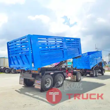 สิบล้อดั้มพ์ ISUZU FXZ 360 แรง ปี 65 หางดั้มพ์ สามเพลา อู่เดอะฟินิกซ์ ปี 65