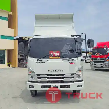 หกล้อดั้มพ์ ISUZU FRR 190 แรงม้า ปี 65 ไมล์น้อย