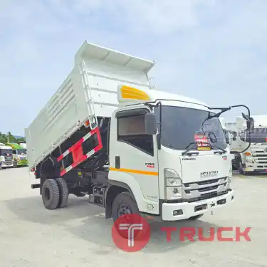 หกล้อดั้มพ์ ISUZU FRR 190 แรงม้า ปี 65 ไมล์น้อย