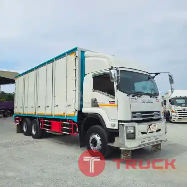 สิบล้อตู้สิบบาน ISUZU FVM 300 แรงม้า ปี 62