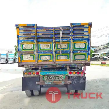 สิบล้อดั้มพ์ HINO 344 แรง ปี 56 หางดั้มพ์ สามเพลา อู่สหกิจ ปี 56 3163 3164