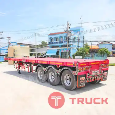 หางพื้นเรียบ สามเพลา อู่เดอะซัน ปี 65 0376