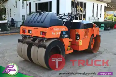 ขายรถบดหน้าเหล็ก-หลังยาง HITACHI CC150C-3A เทียบเท่า SAKAI TW502-1 เอวอ่อน ชั่วโมงน้อย มือสองสภาพดี นำเข้าจากญี่ปุ่น โดย P&P Pro