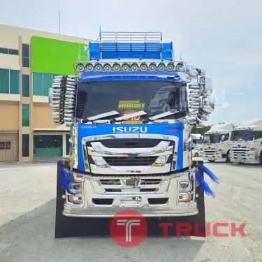 ลดล้างสต๊อก ส่งท้ายสิ้นปี ISUZU FXZ 360 แรงม้า ปี 66 หางดั้มพ์ สามเพลา อู่เดอะฟินิกซ์ ปี 65 3502 3088
