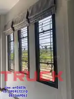 ติดตั้งเหมาเหล็กดัดมุ้งลวด ผ้าม่าน