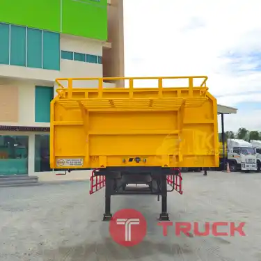 หางราคาเบาๆ หางพื้นเรียบ สามเพลา มีบังเกอร์ อู่ WAFA ปี 63 6112