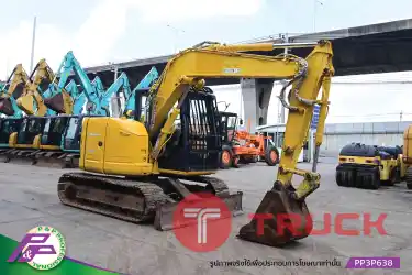 ขายแมคโคร KOBELCO SK75SRD-3E -YT08 มีไลน์หัวเจาะ มีใบมีดดัน มีกล้องมองหลัง มีอาร์มเครน ชั่วโมงน้อย มือสองสภาพดี นำเข้าจากญี่ปุ่น โดย P&P Pro