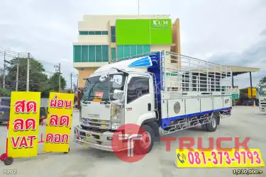 หกล้อคอก ISUZU FRR 210 แรง ปี 65 เก็บงานสวยแล้ว 9202