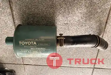 จำหน่ายอะไหล่รถยกไฟฟ้า กรองน้ำมันไฮดรอลิค HYDRAULIC OIL FILTER TOYOTA 7FBP10