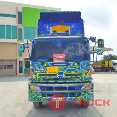 สิบล้อดั้มพ์ HINO 344 แรง ปี 56 หางดั้มพ์ สามเพลา อู่สหกิจ ปี 56 3163 3164