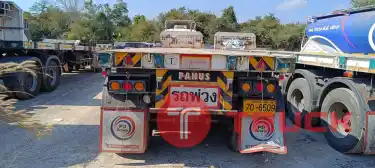 หางเทรลเลอร์พื้นเรียบ อู่พนัส ปี 58