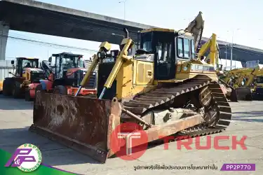 ขายรถดันดิน CAT D6R LGP ห้องเก๋ง ใบมีด 4 ทิศทาง มือสองสภาพดี นำเข้าจากญี่ปุ่น โดย P&P Pro