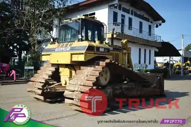 ขายรถดันดิน CAT D6R LGP ห้องเก๋ง ใบมีด 4 ทิศทาง มือสองสภาพดี นำเข้าจากญี่ปุ่น โดย P&P Pro