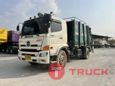 หกล้อบรรทุกขยะ HINO FG8J 240 ปี2566
