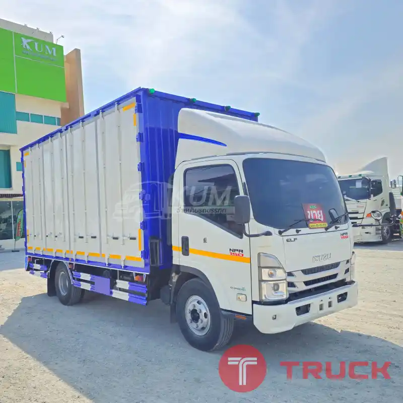 หกล้อตู้สิบบาน ISUZU NPR 150 แรง ปี 2565 5464 หกล้อตู้สิบบาน ISUZU NPR 150 แรง ปี 2565 5464