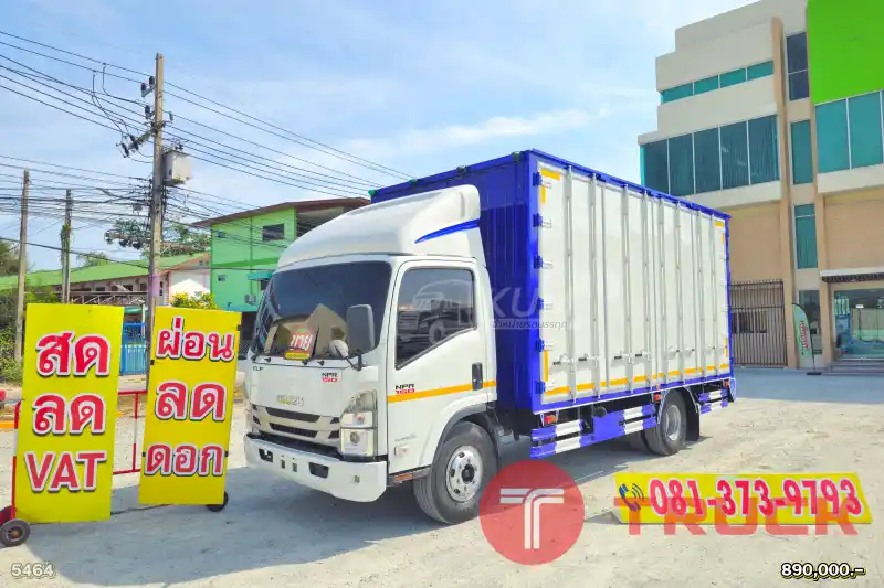 หกล้อตู้สิบบาน ISUZU NPR 150 แรง ปี 2565 5464
