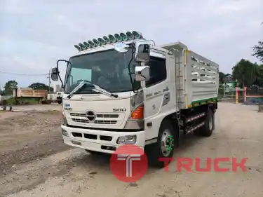 6ล้อดั้มHino Mega Fg8j 212 แรง ปี 55