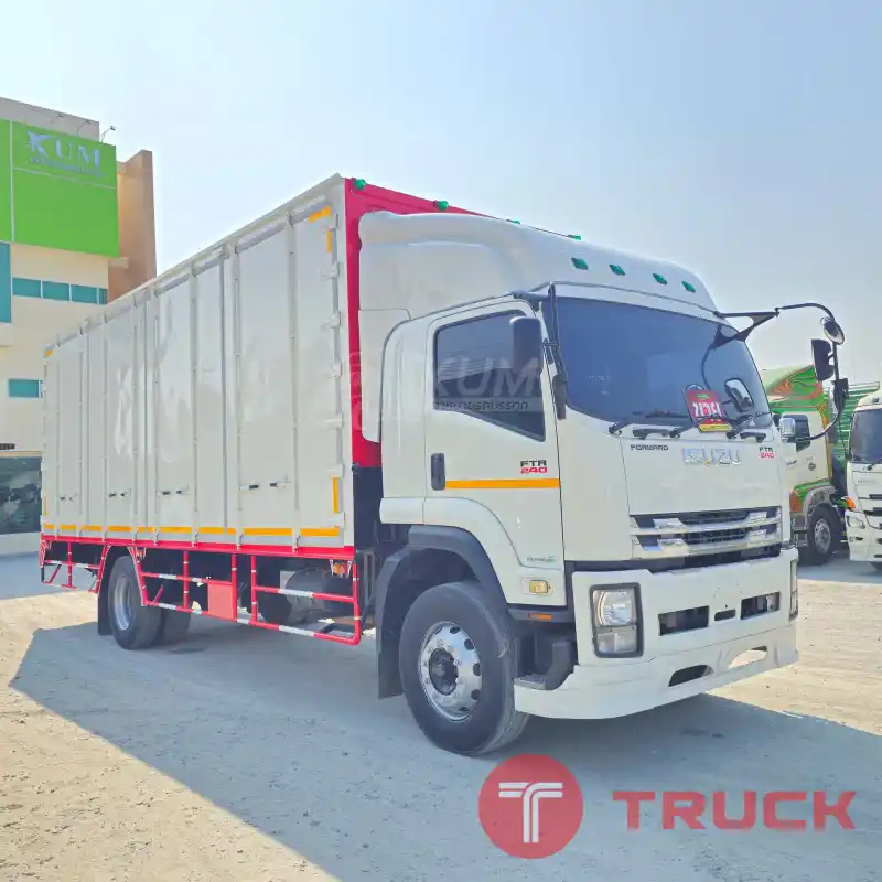 หกล้อตู้สิบบาน ISUZU FTR 240 แรง ปี 2564 3567 หกล้อตู้สิบบาน ISUZU FTR 240 แรง ปี 2564 3567
