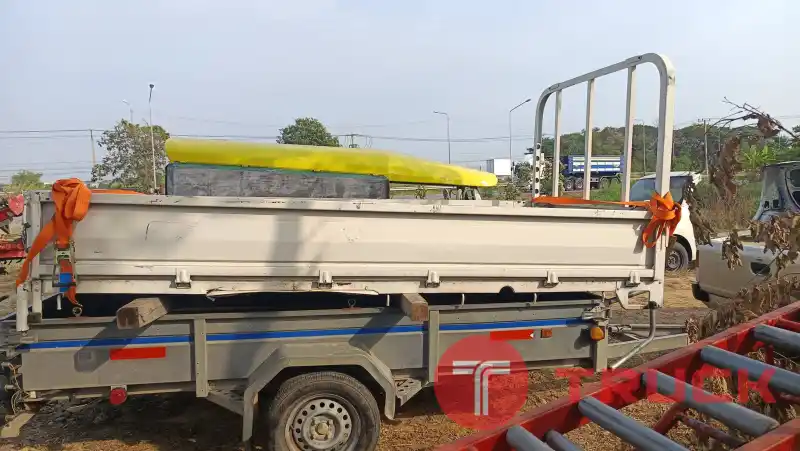 ลูกกระบะบรรทุก 4 ล้อ TOYOTA DYNA DUTRO หรือ HINO300 XZU หรือ ISUZU ELF กระบะคาร์โก้แท้ พื้นเรียบ เปิดได้ 3 ด้าน ขนาดมาตรฐาน กว้าง1.7ม. ยาว 3.2ม. เหล็กหนาพับรอน พับแข็ง อย่างดีของแท้