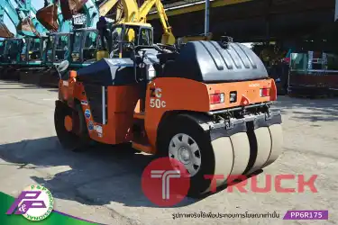 ขายรถบดหน้าเหล็ก-หลังยาง HITACHI ZC50C เทียบเท่า SAKAI TW502-1 เอวอ่อน มือสองสภาพดี นำเข้าจากญี่ปุ่น โดย P&P Pro