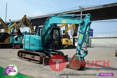 ขายแมคโครย่อม KOBELCO SK75SRD-3E-YT08 แทรคเหล็กพร้อมเกี๊ยะยาง มีไลน์หัวเจาะ มีใบมีดดัน มีอาร์มเครน มือสองสภาพดี นำเข้าจากญี่ปุ่น โดย P&P Pro