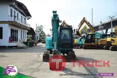 ขายแมคโครย่อม KOBELCO SK75SRD-3E-YT08 แทรคเหล็กพร้อมเกี๊ยะยาง มีไลน์หัวเจาะ มีใบมีดดัน มีอาร์มเครน มือสองสภาพดี นำเข้าจากญี่ปุ่น โดย P&P Pro