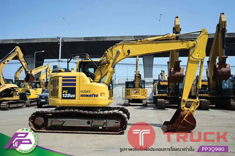 ขายรถขุด KOMATSU PC128US-11 รุ่นใหม่ แทรคเหล็กพร้อมเกี๊ยะยาง มีกล้องรอบคัน มีอาร์มเคน ชั่วโมงน้อย มือสองสภาพดี นำเข้าจากญี่ปุ่น โดย P&P Pro