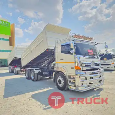 สิบล้อดั้มพ์ HINO VICTOR 500 344 แรงม้า ปี 65 หางดั้มพ์ สามเพลา อู่เดอะฟีนิกซ์ ปี 65 2753 1976