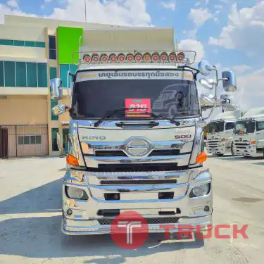สิบล้อดั้มพ์ HINO VICTOR 500 344 แรงม้า ปี 65 หางดั้มพ์ สามเพลา อู่เดอะฟีนิกซ์ ปี 65 2753 1976