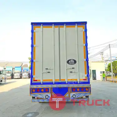 สิบล้อตู้ ISUZU FVM 240 แรง ปี 61 ตู้บิ้วใหม่ 1517