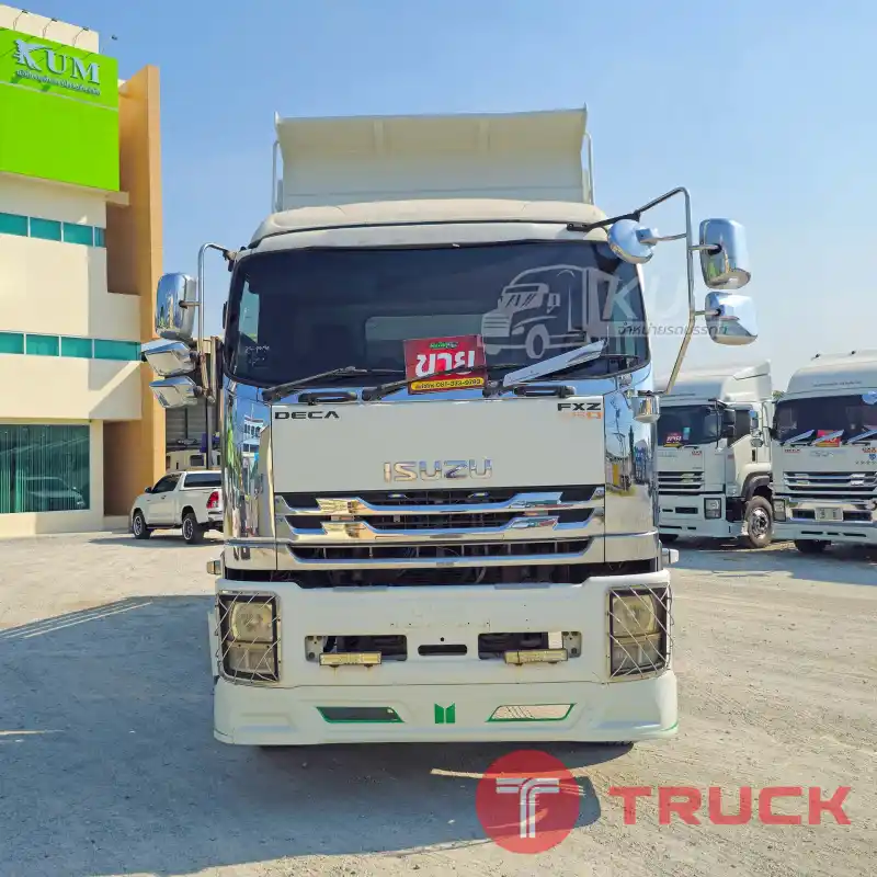 สิบล้อดั้มพ์ ISUZU FXZ 360 แรง ปี 56 สามมิตร 2374