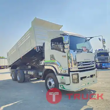 สิบล้อดั้มพ์ ISUZU FXZ 360 แรง ปี 56 สามมิตร 2374