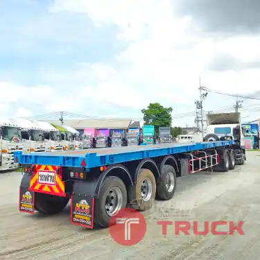 สิบล้อหัวลาก HINO FM 344 แรง ปี 63 หางพื้นเรียบ สามเพลา อู่ Wafa ปี 65 8153 8655