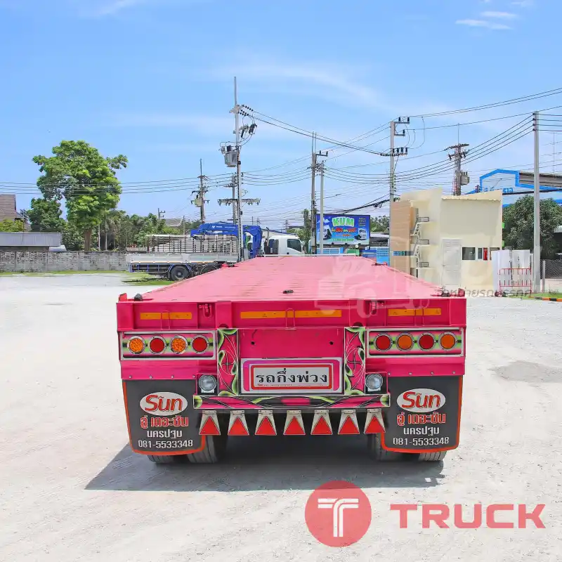 หางพื้นเรียบ สามเพลา อู่เดอะซัน ปี 65 0376 หางพื้นเรียบ สามเพลา อู่เดอะซัน ปี 65 0376