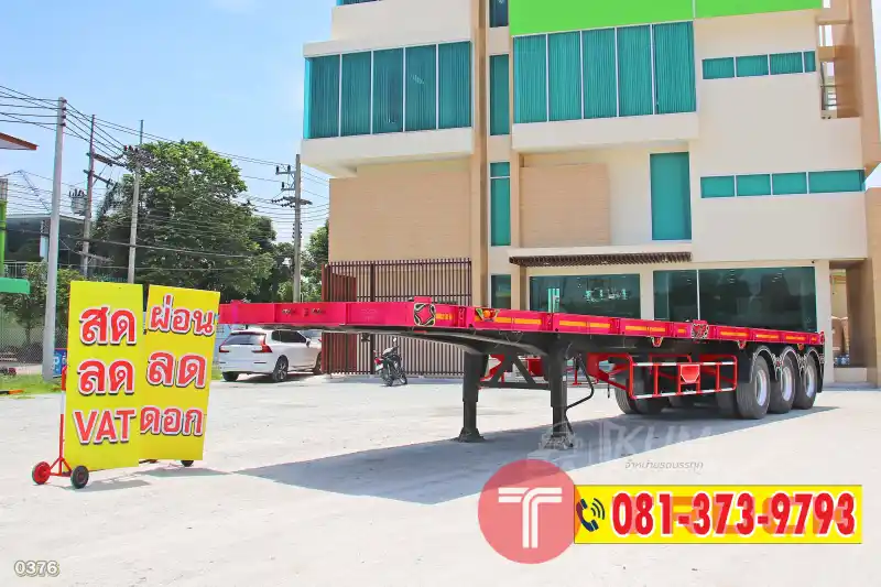 หางพื้นเรียบ สามเพลา อู่เดอะซัน ปี 65 0376