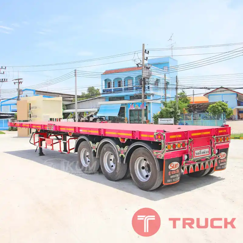 หางพื้นเรียบ สามเพลา อู่เดอะซัน ปี 65 0376 หางพื้นเรียบ สามเพลา อู่เดอะซัน ปี 65 0376