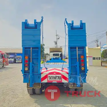 สิบล้อหัวลาก FM1A 344 แรง ปี 2565 หางโรเบท สามเพลา อู่ VT ปี 2563 7667 9739