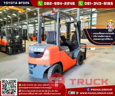 โฟล์คลิฟท์TOYOTA โฟล์คลิฟท์2.5ตัน 8FD20 8FD25 โฟล์คลิฟท์TCM โฟล์คลิฟท์KOMATSU