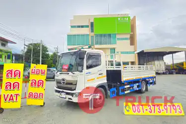 หกล้อกระบะคาร์โก้ HINO FC9J 175 แรง ปี 2567 รถใหม่ในราคามือสอง 3859